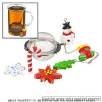 Christmas Mesh Tea Balls : Six Designs