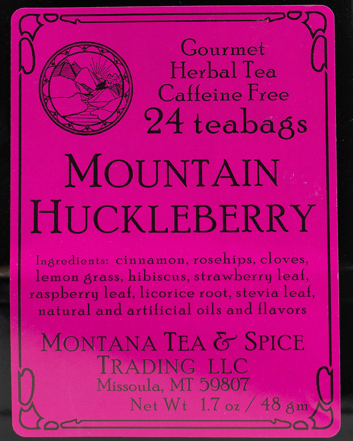 Mountain Huckleberry : 24 Tea Bags