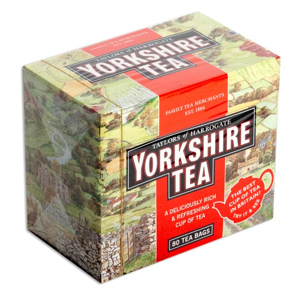 Taylors of Harrogate Yorkshire Red Tea, 80 Tea Bags