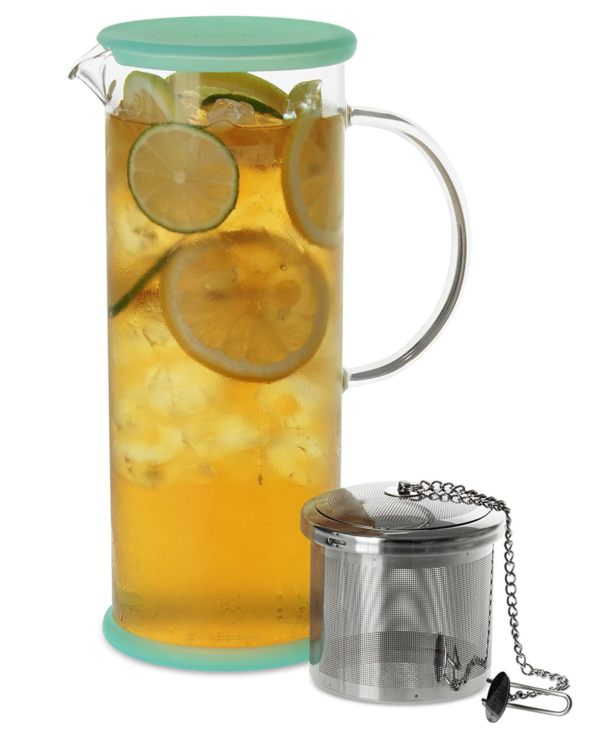 FORLIFE Lucent Glass Iced Tea Jug: Mint (48 oz.)